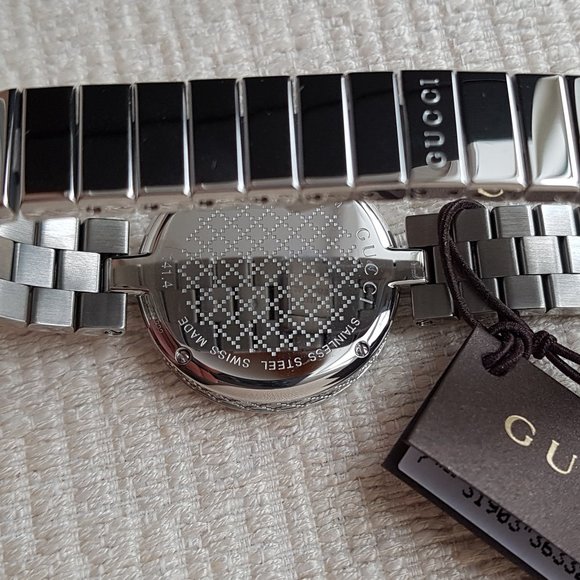 GUCCI Diamantissima Quartz White Dial Ladies Watch YA141502 - Picture 4 of 10